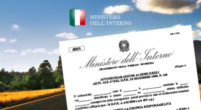 Autocertificazione spostamenti