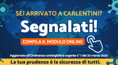 EMERGENZA COVID-19: Modulo online di autosegnalazione aggiornato (Ord. n°7 20/03 – PRS)