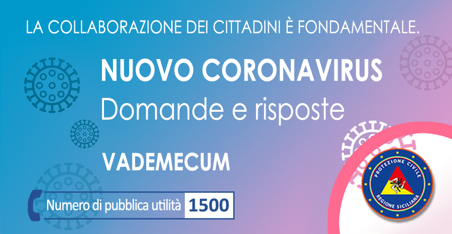 VADEMECUM: Domande e risposte sul nuovo coronavirus