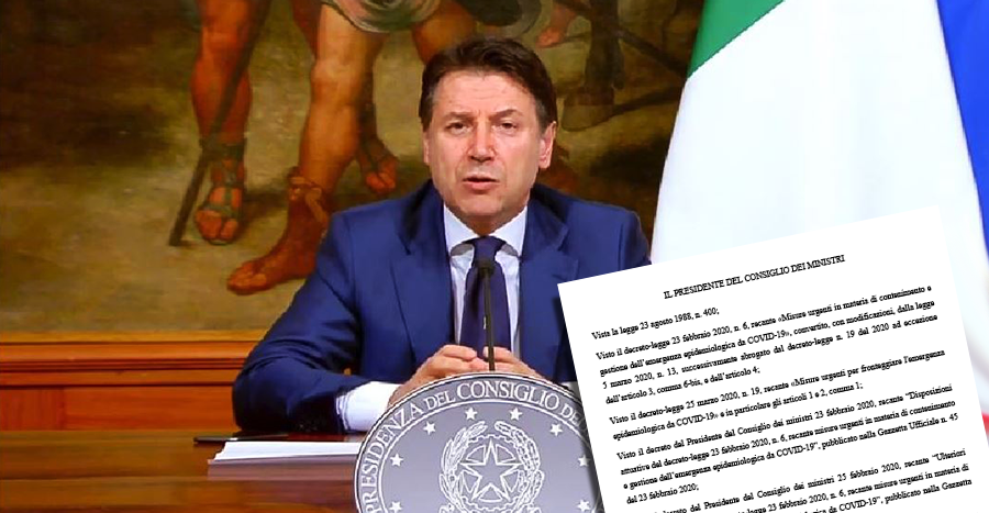 DPCM del 10 aprile 2020: Misure urgenti di contenimento del contagio sull’intero territorio nazionale