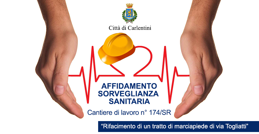 Affidamento servizio di sorveglianza sanitaria del cantiere lavoro per disoccupati in via Togliatti