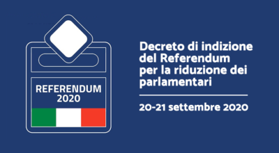 Referendum Costituzionale: Decreto di indizione – 20-21 settembre 2020