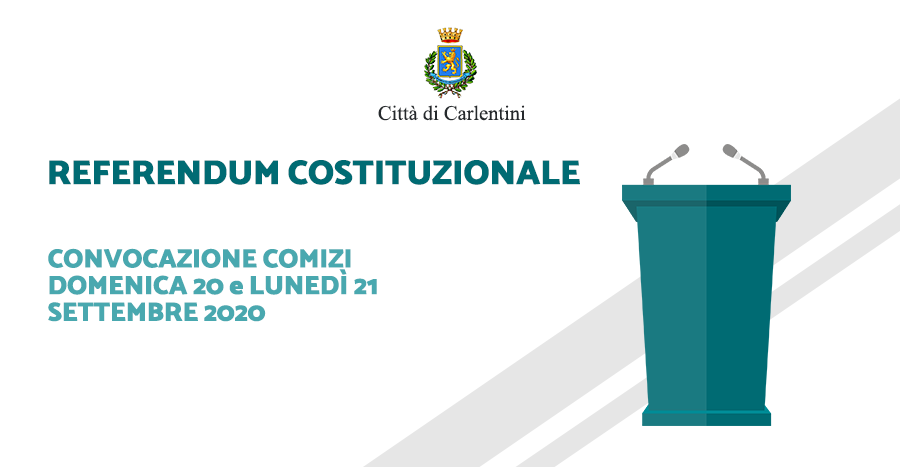 Referendum Costituzionale: convocazione comizi