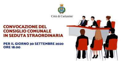 Convocazione del Consiglio Comunale