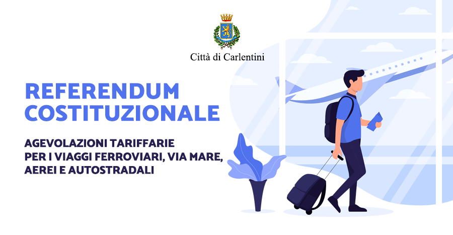 Referendum Costituzionale: agevolazioni viaggi rientro per il voto