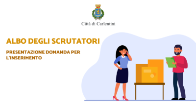 Albo degli scrutatori: istanza di inserimento