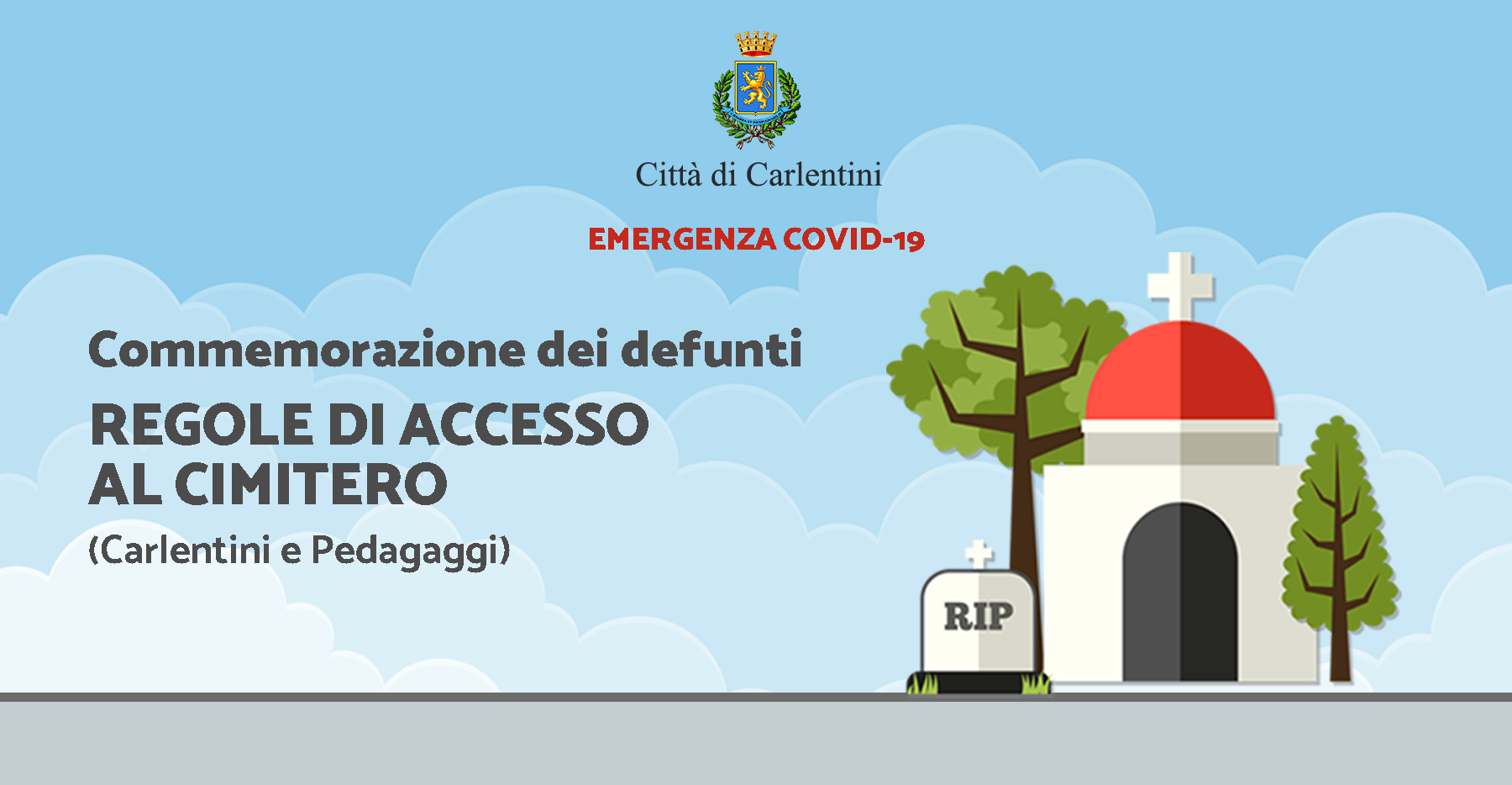 Commemorazione defunti: orari e regole accesso cimitero