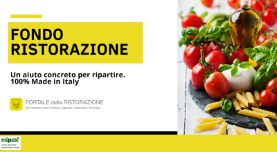 Fondo Ristorazione: 600 milioni di euro per l’acquisto di prodotti 100% Made in Italy