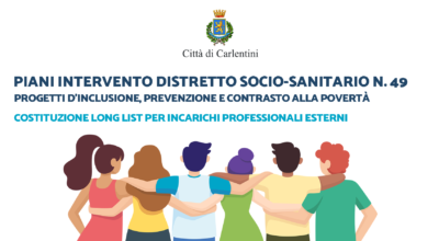 Piani di intervento Distretto socio-sanitario n° 49: Long list per incarichi professionali esterni