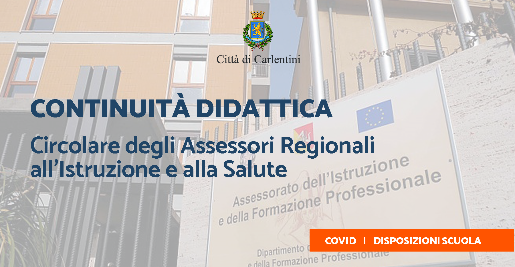 Continuità didattica: la circolare degli Assessori Regionali all’Istruzione e alla Salute