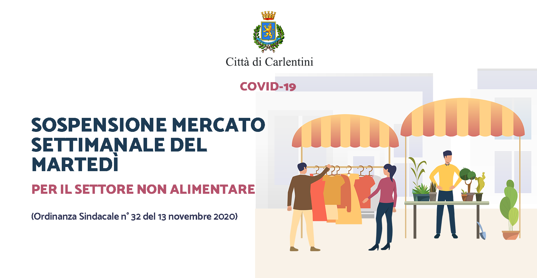 Ordinanza Sindacale n° 32 del 13 novembre 2020