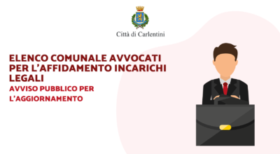 Aggiornamento elenco comunale avvocati: Avviso pubblico