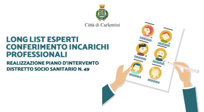 Long list esperti conferimento incarichi professionali per progetti SIA/Rei/Rds – Distretto socio sanitario n. 49: verbale commissione tecnica