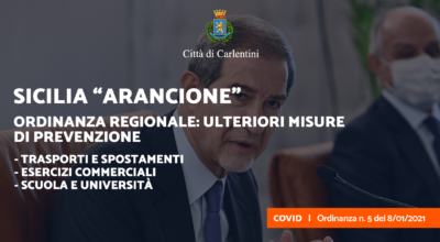 Ordinanza contingibile e urgente n. 5 del 8 gennaio 2021