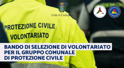 Protezione Civile: bando di selezione volontari gruppo comunale