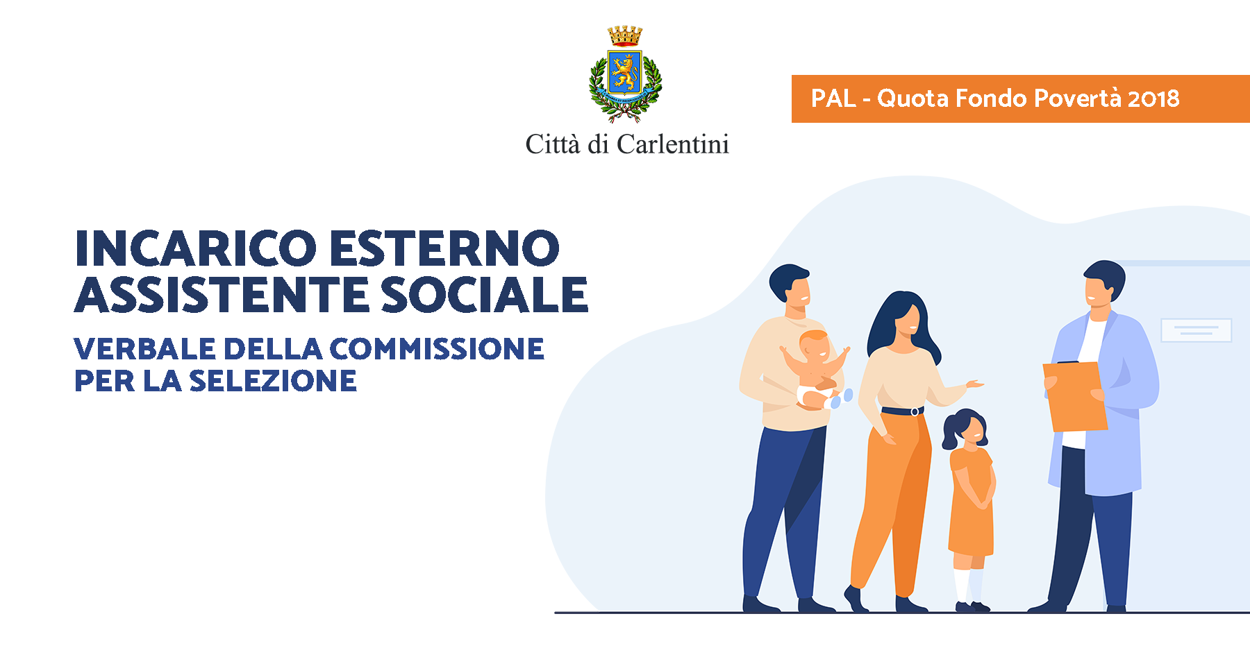 Quota fondo povertà 2018: verbale commissione per la selezione di assistente sociale