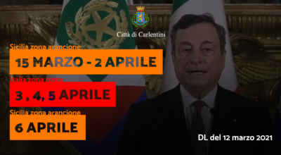 DL del 12 marzo 2021: valido dal 15 marzo al 6 aprile