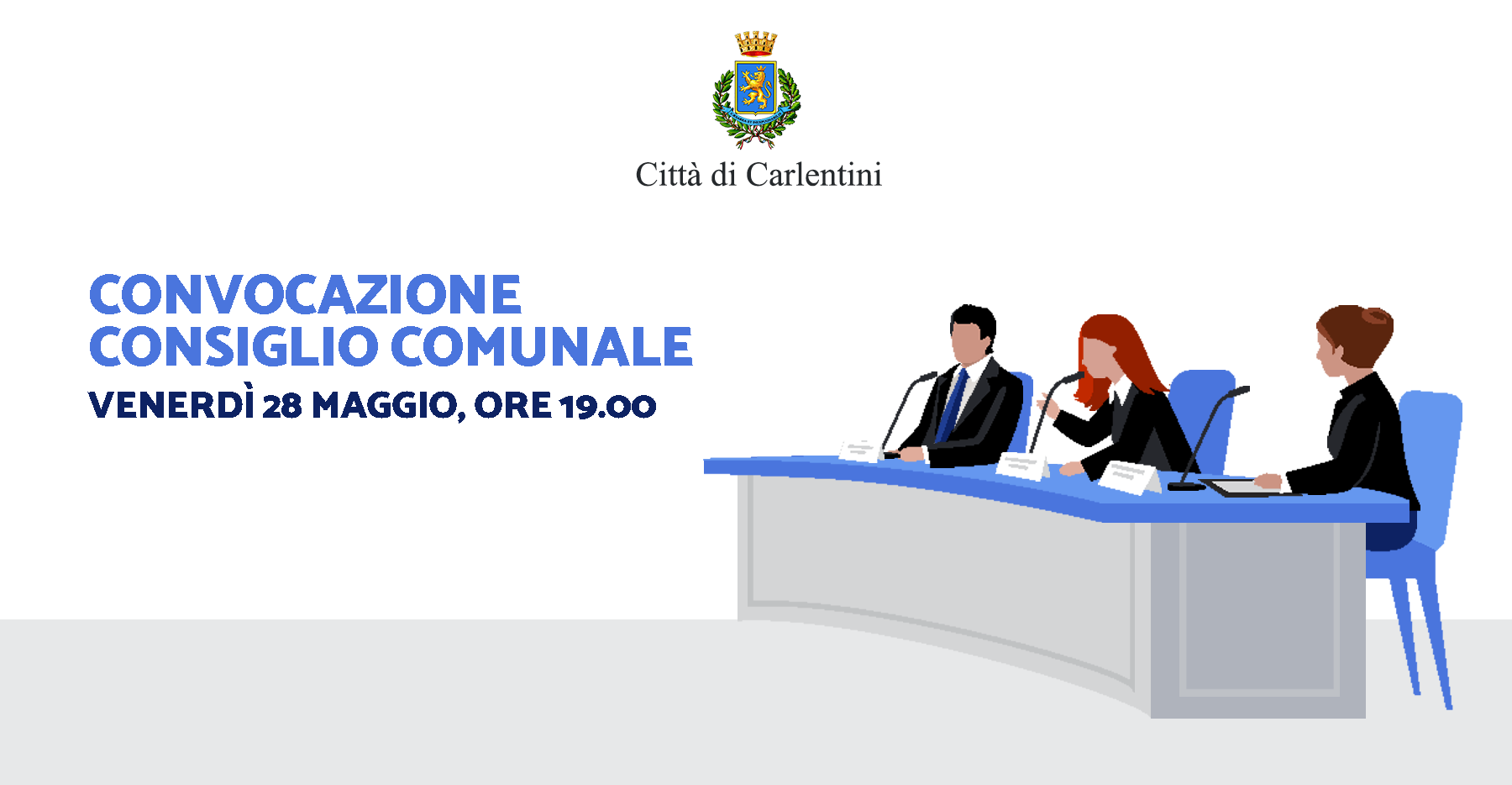 Convocazione del Consiglio Comunale