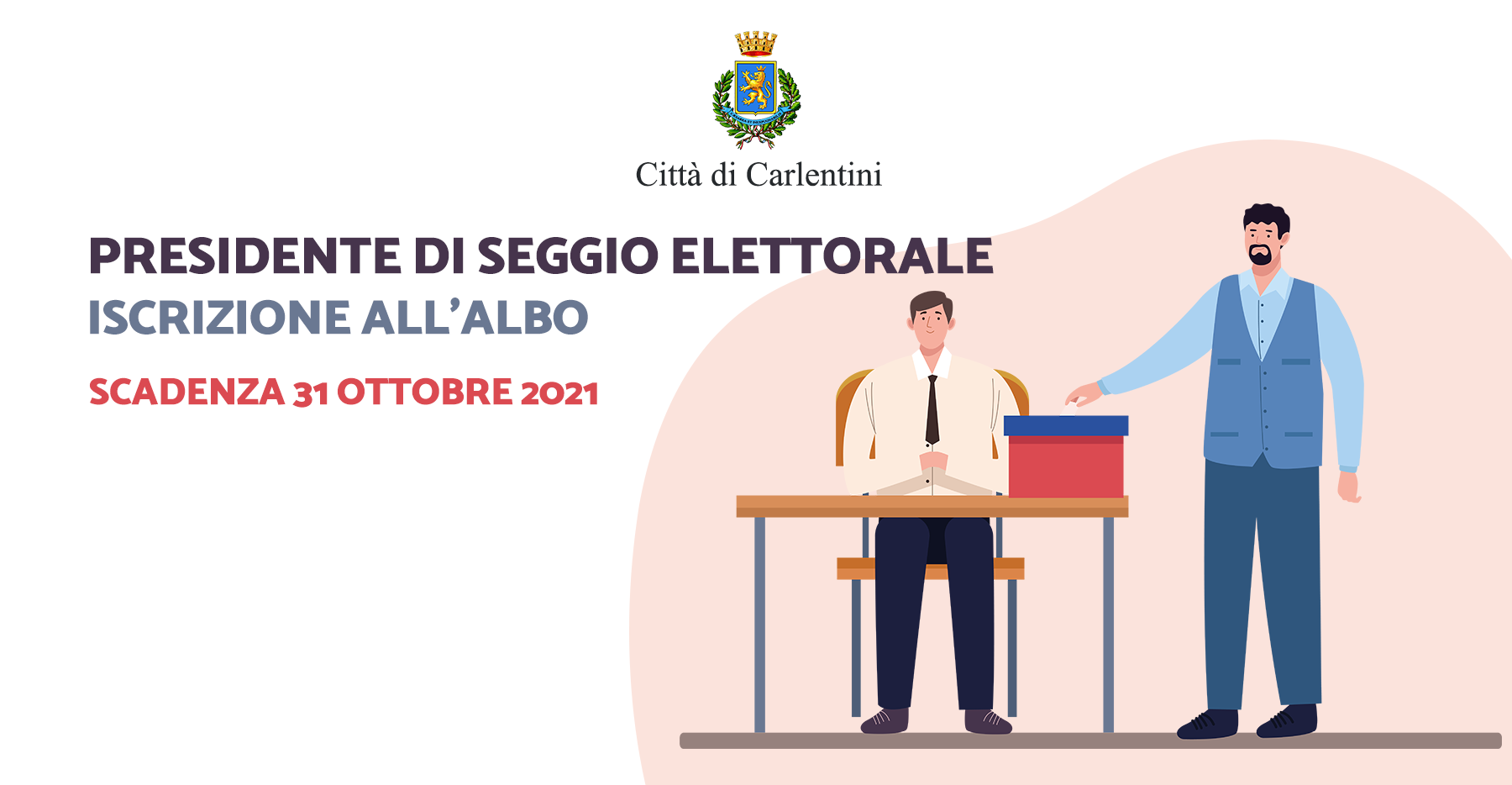 Presidenti di seggio elettorale: iscrizione all’albo