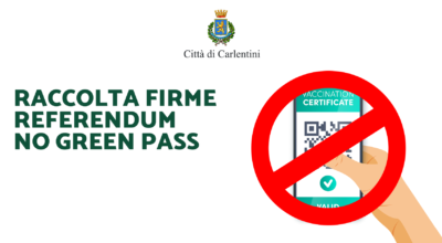 Referendum “No green-pass”: raccolta firme