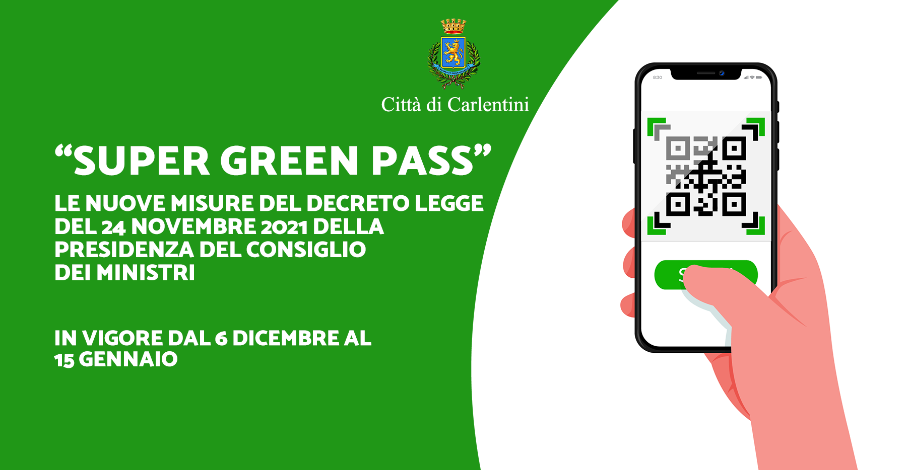 Decreto “SUPER GREEN PASS”: le nuove misure introdotte dalla Presidenza del Consiglio dei Ministri