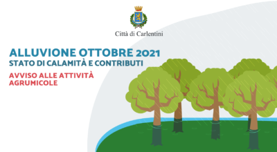 Alluvione ottobre 2021: stato di calamità e contributi alle attività agrumicole