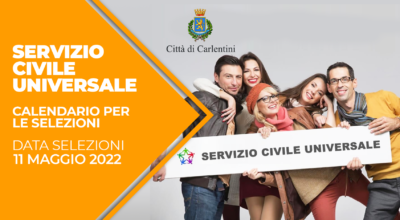 Servizio Civile Universale: calendario per selezioni, 11 maggio 2022