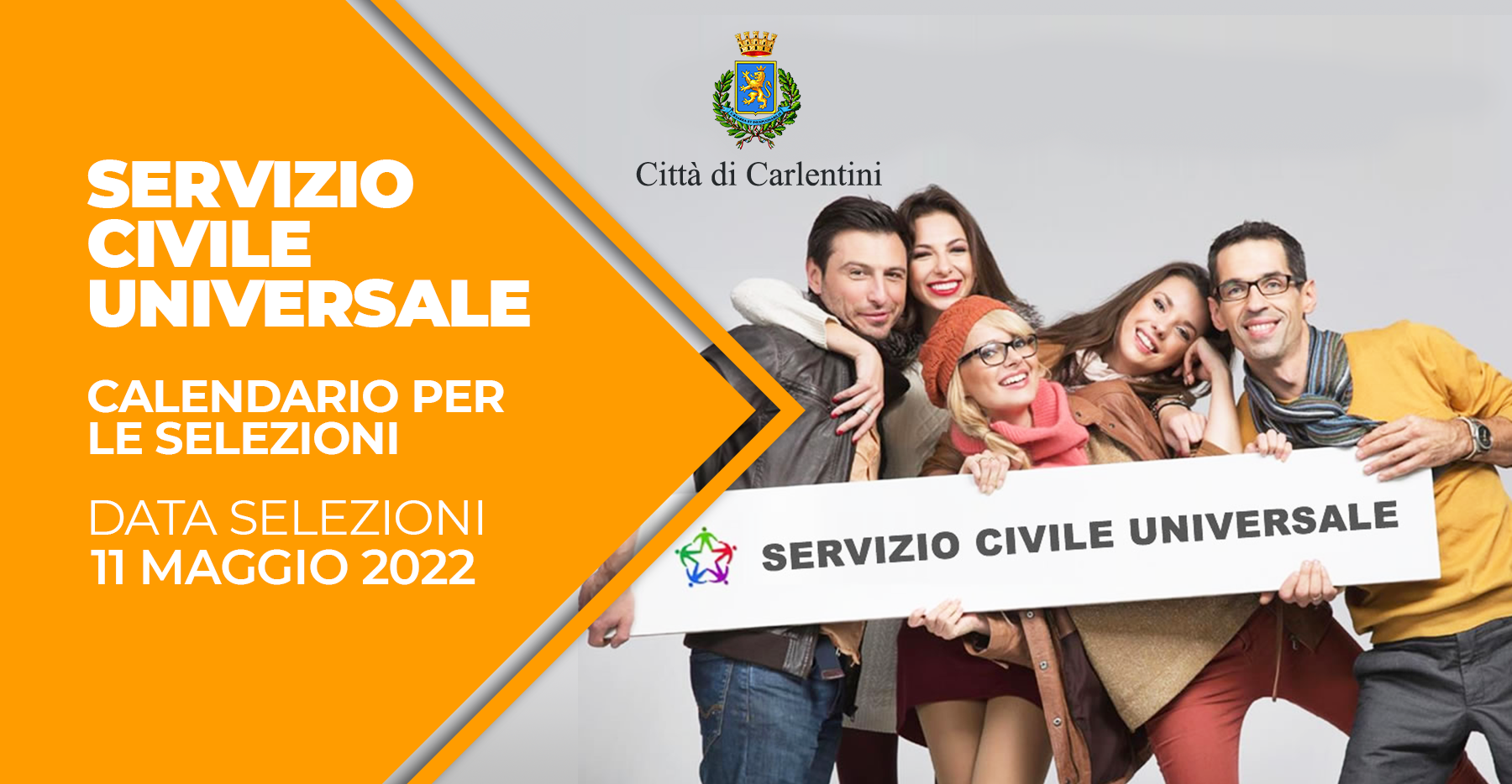 Servizio Civile Universale: calendario per selezioni, 11 maggio 2022