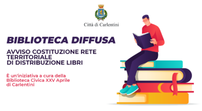 Progetto “Biblioteca diffusa”: Avviso costituzione rete territotriale di distribuzione libri