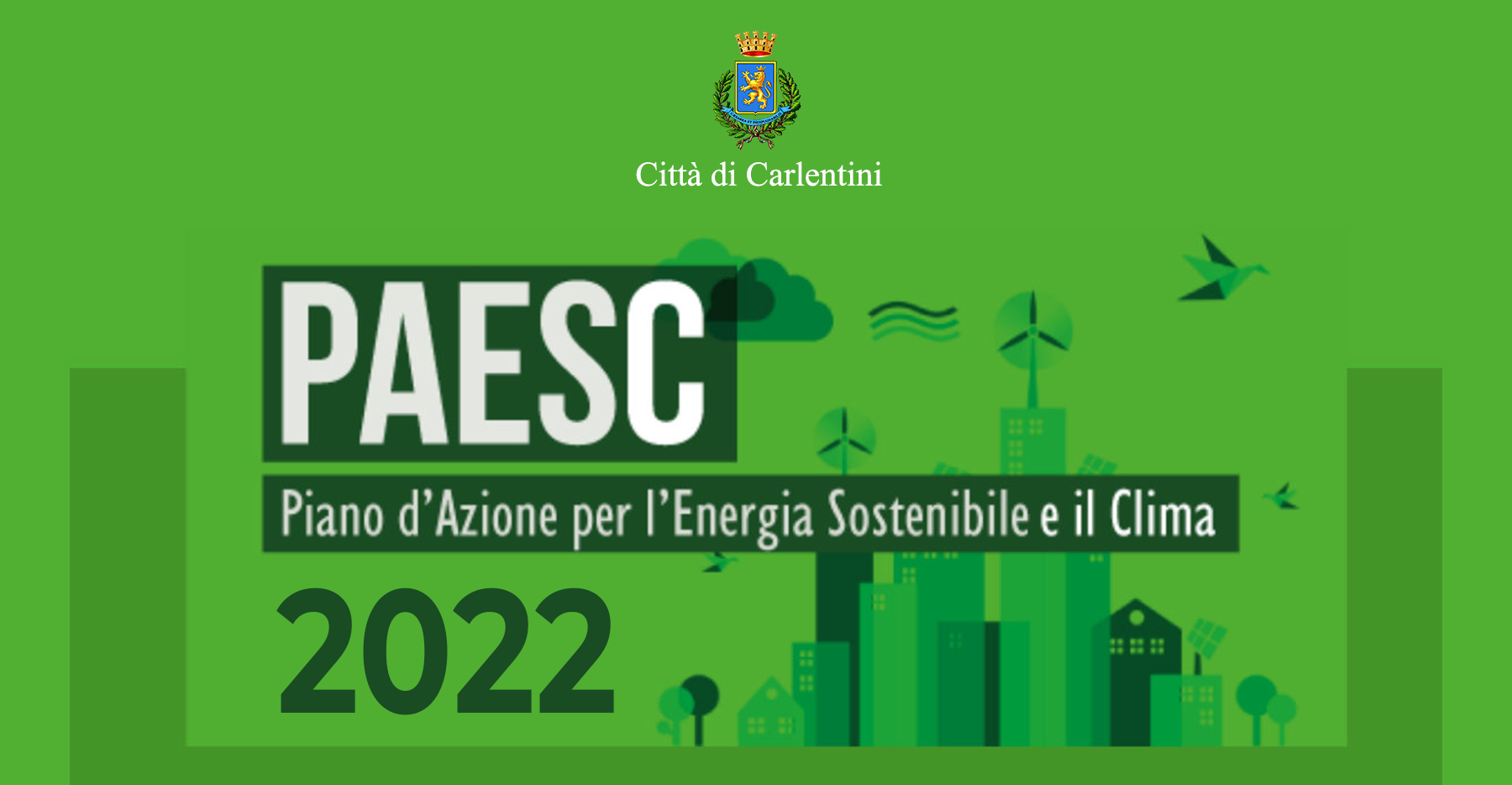 Redazione del PAESC: al via la fase di concertazione