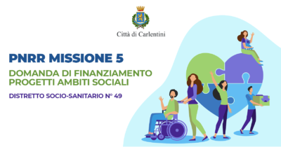 PNRR Missione 5: domanda di ammissione al finanziamento di progetti in ambito sociale