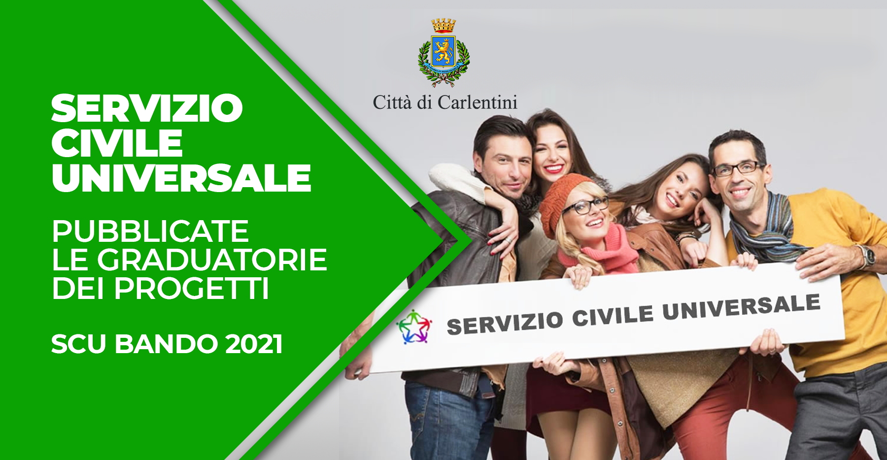 Servizio Civile Universale: pubblicate le graduatorie dei progetti per il bando 2021