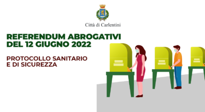 Referendum abrogativi del 12 giugno 2022: protocollo sanitario e di sicurezza per lo svolgimento delle consultazioni