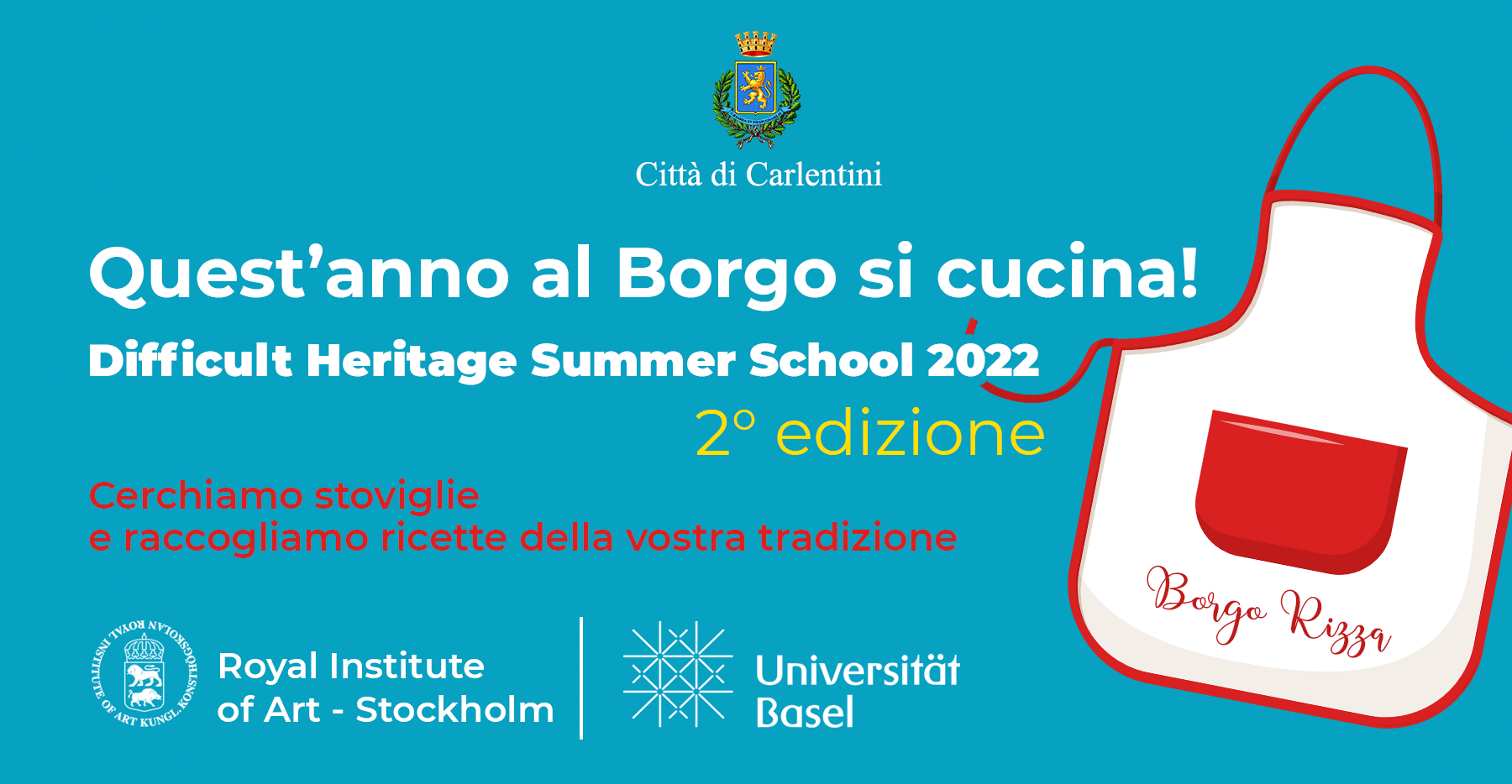 “Difficult Heritage” Summer School 2022: quest’anno al Borgo si cucina!