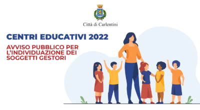 Centri educativi: avviso pubblico per l’individuazione dei soggetti gestori.