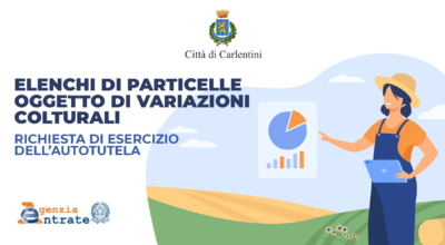 Elenchi di particelle oggetto di variazioni colturali: richiesta dell’esercizio dell’autotutela