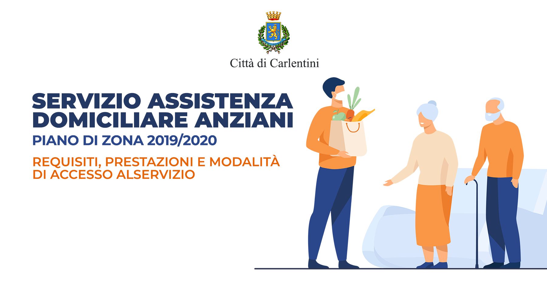 Servizio di assistenza domiciliare anziani: modalità di presentazione istanza