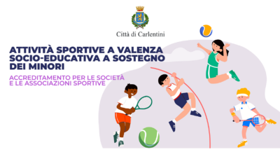 Attività sportive a valenza socio-educativa a sostegno dei minori: Accreditamento per le società/associazioni sportive