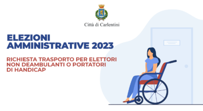 Elezioni Amministrative 2023: richiesta servizio di trasporto per elettori non deambulanti