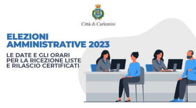Elezioni Amministrative 2023: date e orari ricezione liste e rilascio certificati