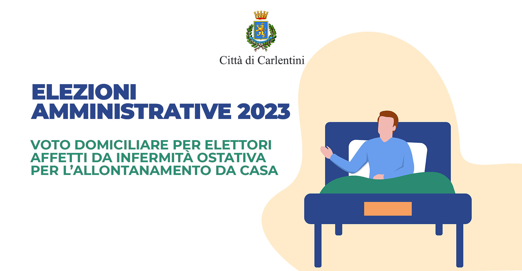 Elezioni Amministrative 2023: richiesta voto domiciliare