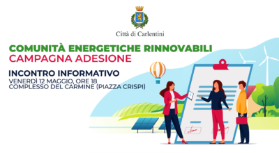 Comunità Energetiche Rinnovabili: al via la campagna adesioni per cittadini, imprese e altri soggetti aventi diritto