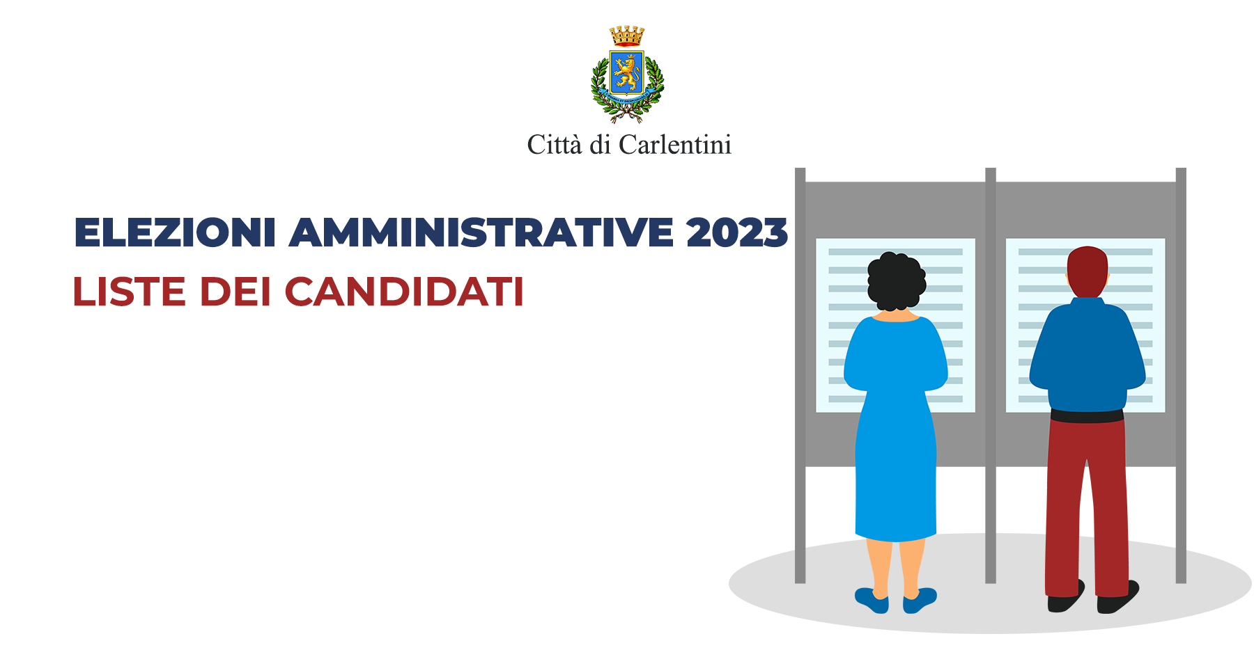 Elezioni amministrative 2023: Liste elettorali