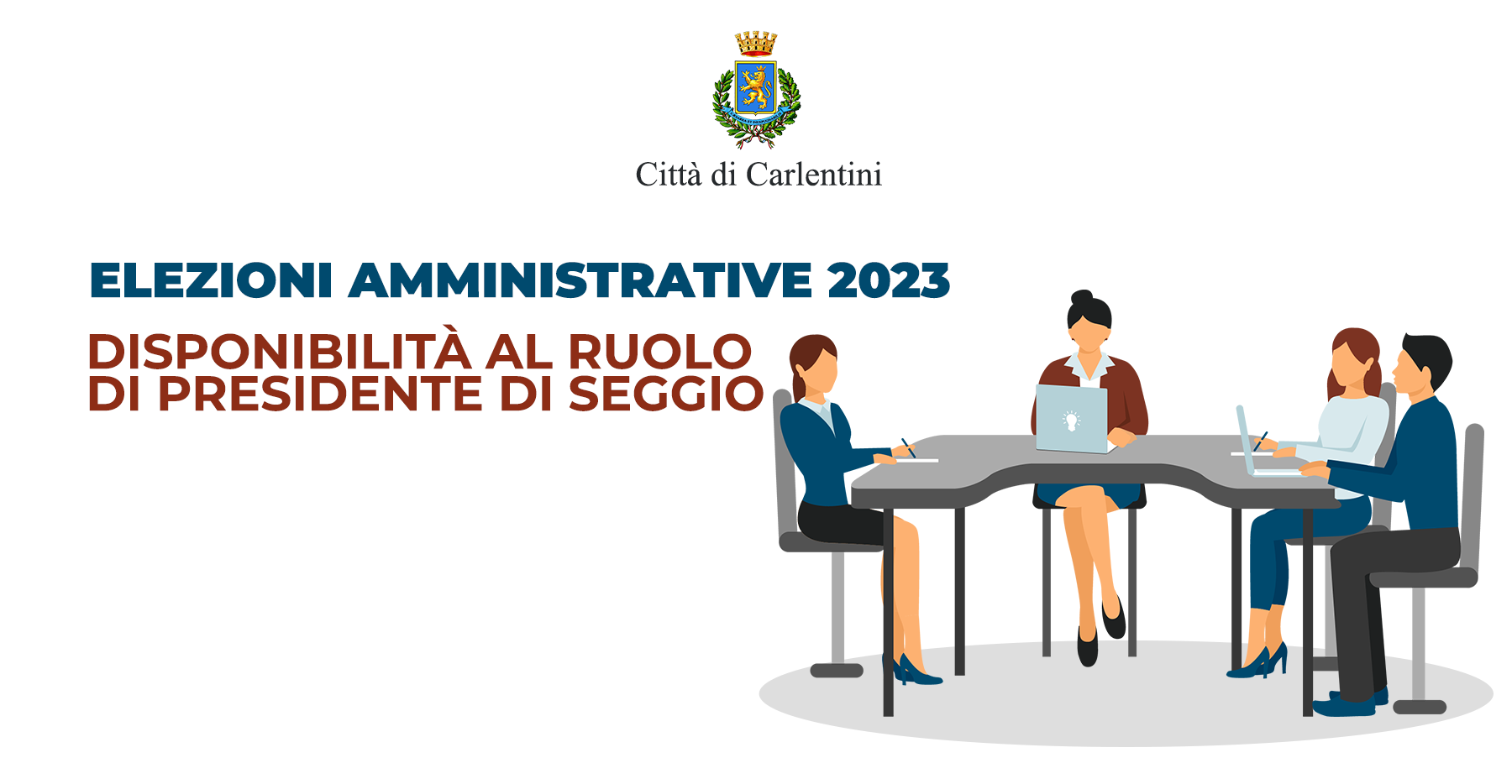 Elezioni amministrative 2023: Disponibilità al ruolo di Presidente di seggio