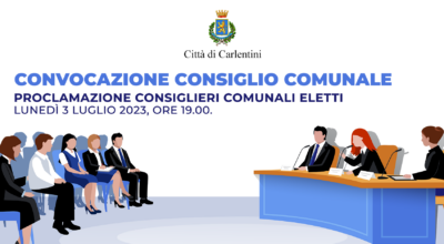 Convocazione Consiglio Comunale: proclamazione Consiglieri eletti