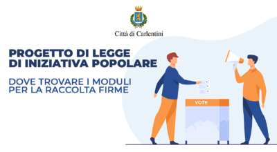 Progetto di legge di iniziativa popolare: dove trovare i moduli di raccolta firme