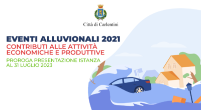 Eventi calamitosi di ottobre e novembre 2021: contributi alle attività economiche e produttive