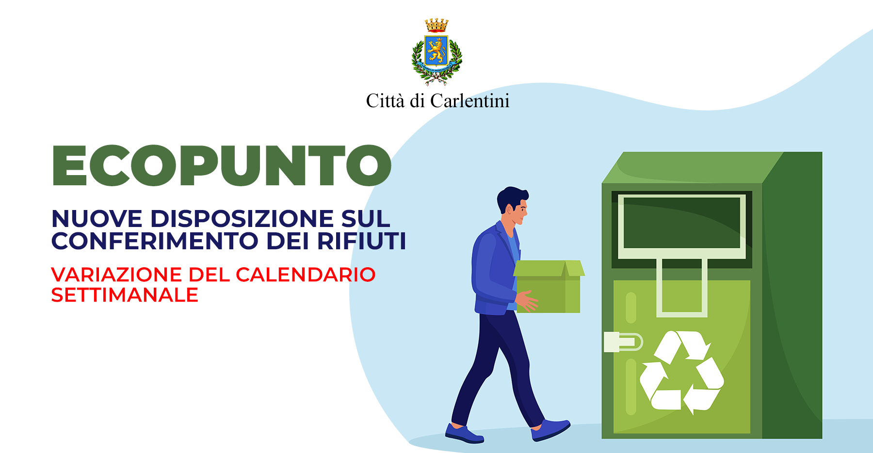 Ecopunto: nuove diposizioni per il conferimento