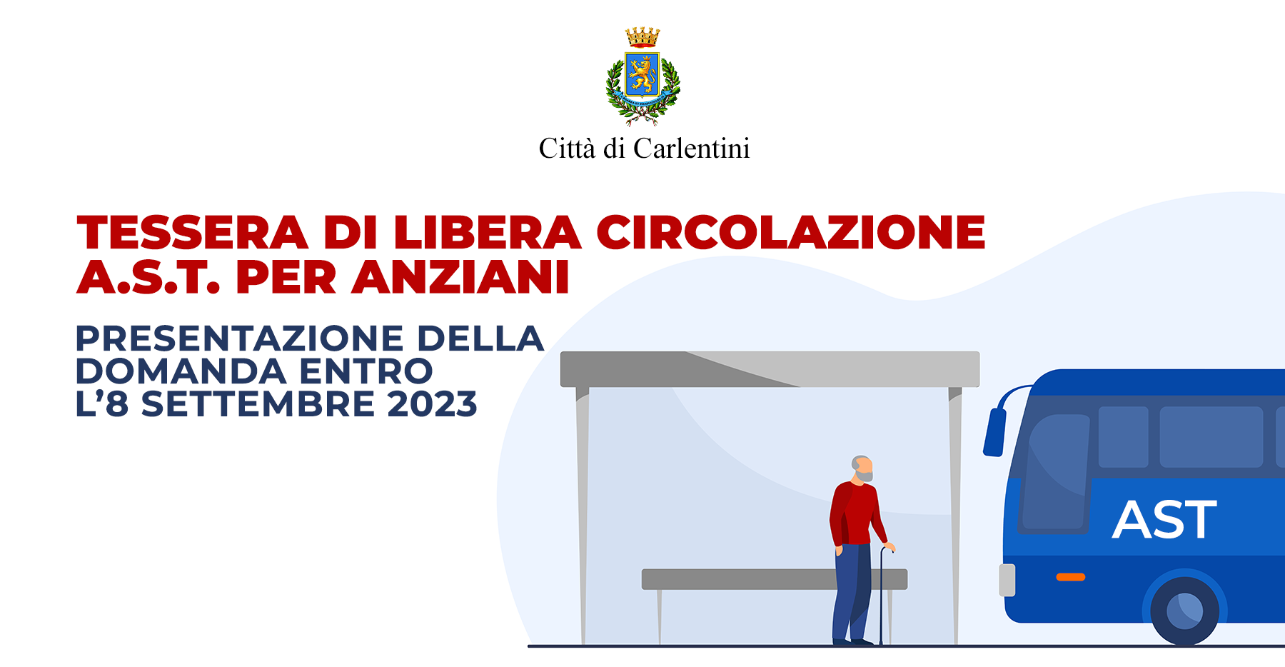 Tessera di libera circolazione A.S.T. per anziani: domanda entro il 8 settembre 2023