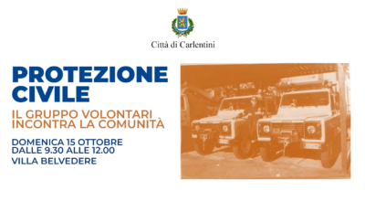 Protezione Civile: il gruppo volontari incontra la comunità